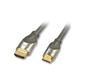 Adapterkabel mini-HDMI TypC [m] --> HDMI TypA [m], 2m (AV-CHDMIM-HDM-02)