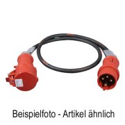 CEE-Kabel 16A rot, (4pol). für Motoren,  5m (CK-16A-4-05)