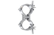 Drehschelle / Swivel-Coupler 48-51mm, SWL 100kg, Breite 30mm , Globaltruss silber (CO-DR51-30-100GL)