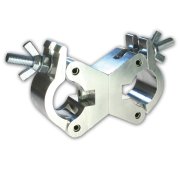 Drehschelle / Swivel-Coupler 48-51mm, SWL 750kg, Breite 50mm, Doughty T57100  silber (CO-DR51-50-750DO)