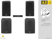 Komplettanlage PA 2 & Subwoofer (KA-PA-2-B)