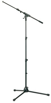 Mikrofonstativ K&M 252, 2-fach ausziehbar, Höhe Hauptrohr 62 bis147cm  (MS-252-HV)