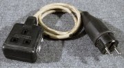 Adapterkabel Schuko auf britische Kupplung  (SI-SOMGBR)