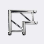 Eurotruss FD32 Zweipunkttraverse Corner 2-way 50x50x5cm "L90-Horizontal" (T2-FD32-L90H)