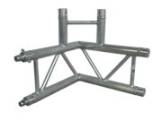 Eurotruss FD32 Zweipunkttraverse Corner 3-way 50x50x50cm "L90°/Down-Vertikal" (T2-FD32-L90VD)