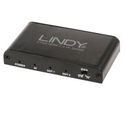 Signal-Verteiler HDMI Lindy 4K UHD , 2160p60 4K , Splitter 1 in 2 (VI-HDM-2-LIN-4KU)