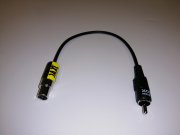 Adapterkabel Mini-XLR (3pol) [f] --> RCA [m]  AKG (ZF-MIXLR3F-RCAM)